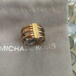 Authentic Michael kors multicolor ring